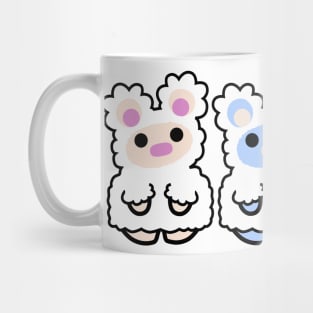 Three Chibis (Sheepish) Mug